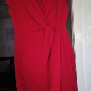 Worthington Vibrant Red Mini Dress